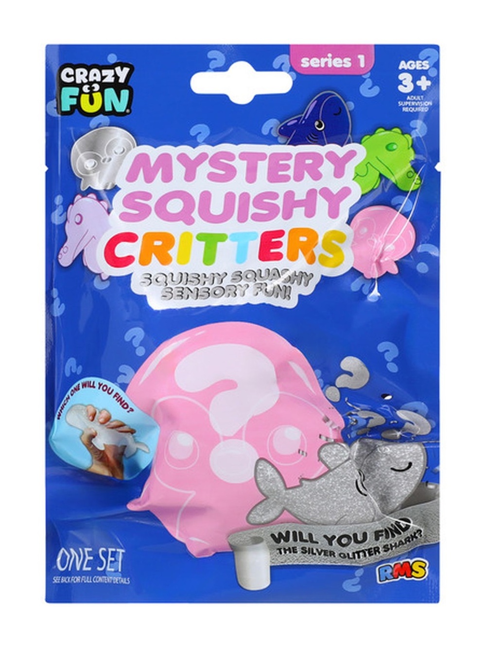RMS | Crazy Fun Mystery Squishy Critters Fidget Toy